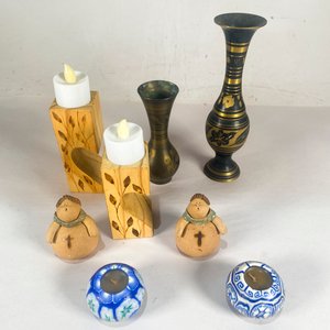 Lote anterior: Lote de Floreros, Adornos y Portavelas Variados