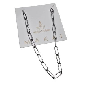 Lote siguiente: Pulsera Cadena Eslabón Paperclip Alargado Acero Quirúrgico Makai