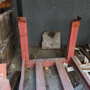 Estructura de Hierro para Guardar Listones o Caños - imagen 3
