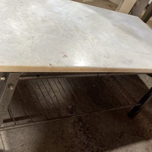 Mesa Ratona Hierro y Mármol Rectangular - imagen 2