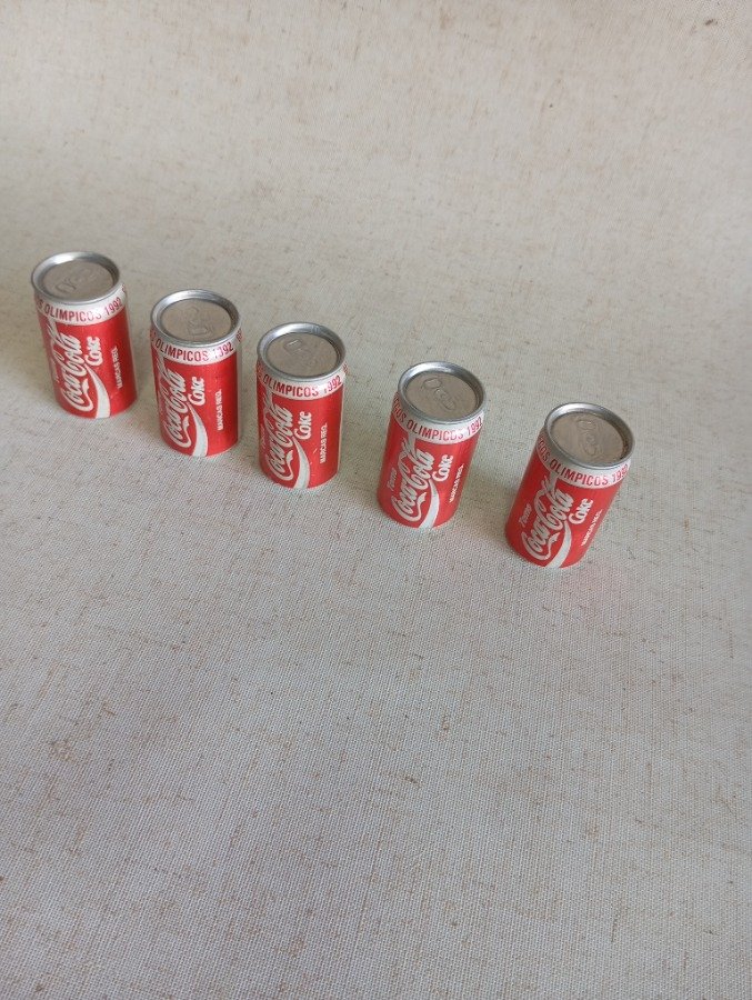 5 latitas de Coca Cola recuerdo de Barcelona 92 - imagen 5