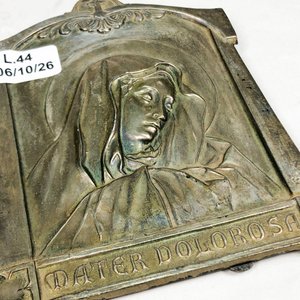 Placa Religiosa "Mater Dolorosa" en Metal - imagen 3