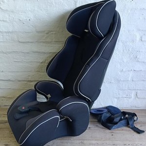 Silla de Auto para Bebé Marca TOP Negra y Azul - imagen 1