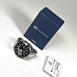 Reloj Casio Edifice Caballero Malla Metal con Caja - imagen 1