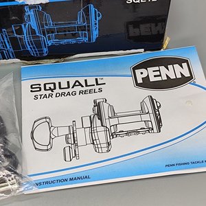 Reel Rotativo Penn Squall 12 (SQL12) con Caja y Accesorios - imagen 4