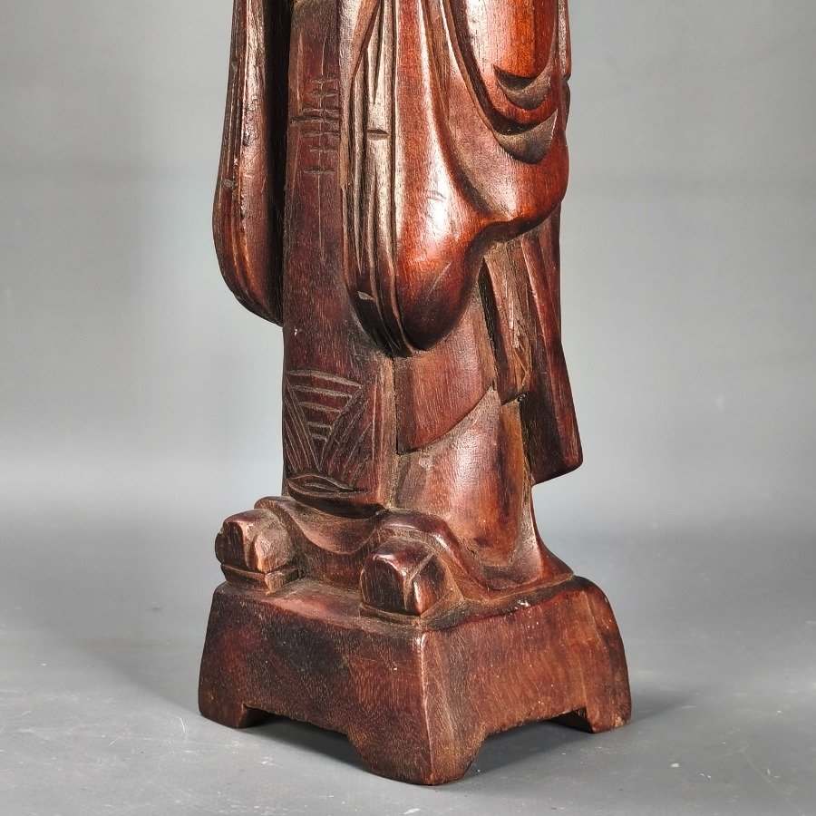 Figuras de madera tallada con estilo antiguo - imagen 14
