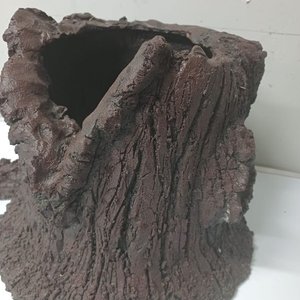 Maceta Decorativa Forma de Tronco con Hidrófugo Interior - imagen 4