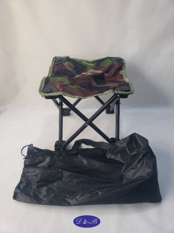 Silla Plegable de Camping o Pesca Camuflada