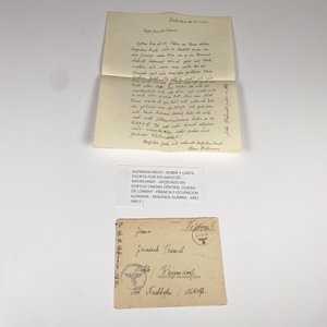 Lote anterior: Carta de soldado alemán de la Segunda Guerra Mundial