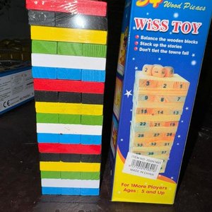 Juego de Torre de Madera "Wiss Toy" para 54 Piezas - imagen 2