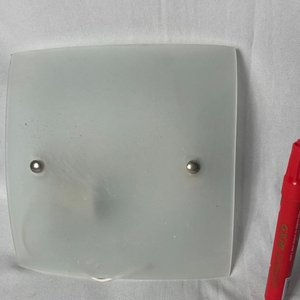 Par de Apliques de Luz de Vidrio Esmaltado - imagen 4