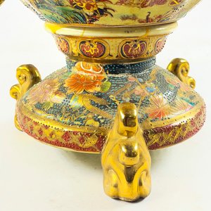 Potiche oriental asas laterales de 32 cm - imagen 4