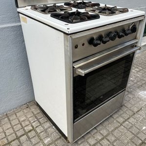 Cocina a Gas Blanca 4 Hornallas con Tapa Esmaltada y Horno - imagen 6