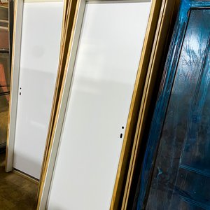 Cuatro Puertas MDF Blancas Sin Cerradura 206 x 70 cm - imagen 2