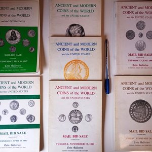 Lote anterior: 7 Catálogos de Numismática Americana y Mundial de Coin Galleries