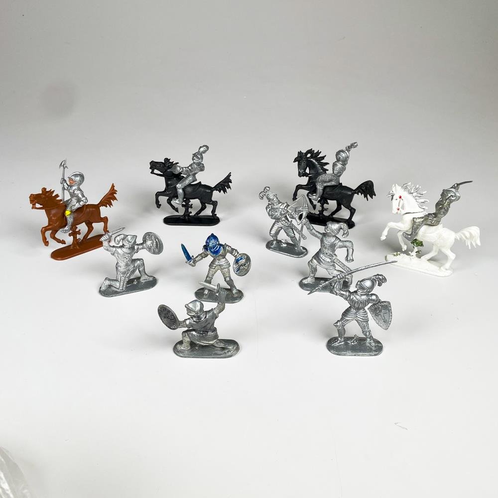 Diez soldaditos de plastico, alemanes
