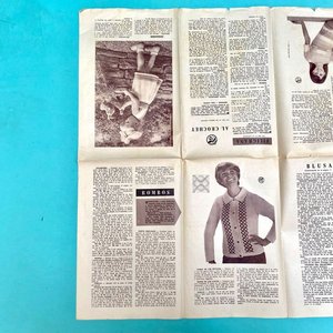 Revista "Tejiendo". Publicidad lanas Pinocho. - imagen 9