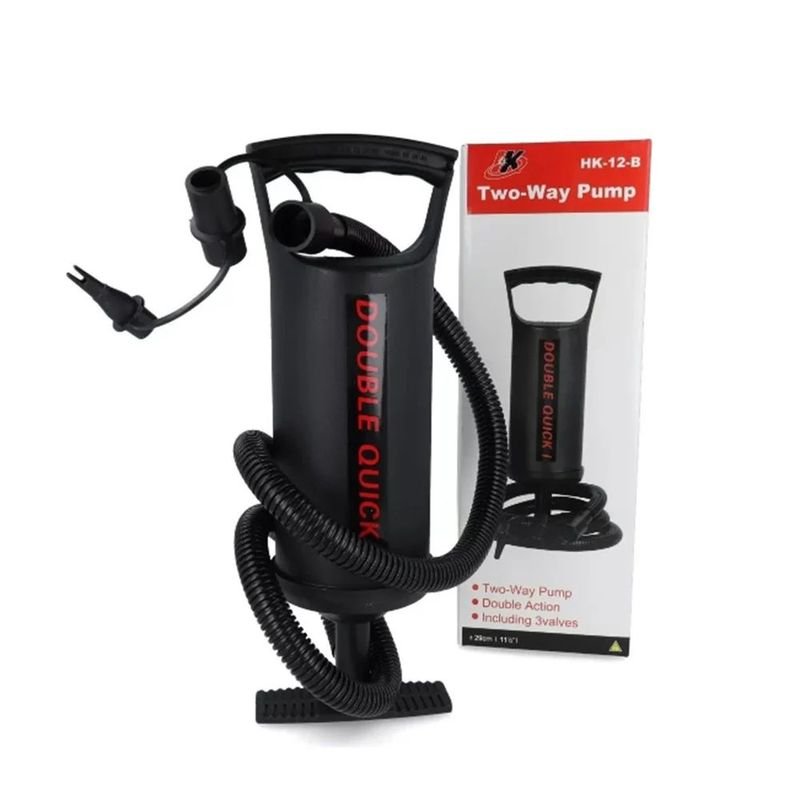 Inflador Manual Doble Acción "Double Quick"