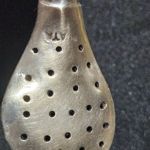 Bombilla Curva de Plata con Detalles Labrados - imagen 9