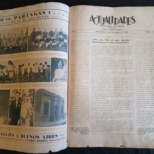Revista "Actualidades" Semanario Nacional N° 13 - Noviembre 1924 - imagen 2