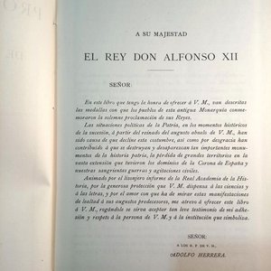 Libro "Medallas de Proclamaciones y Juras de los Reyes de España" por Adolfo Herrera (1882) - imagen 3