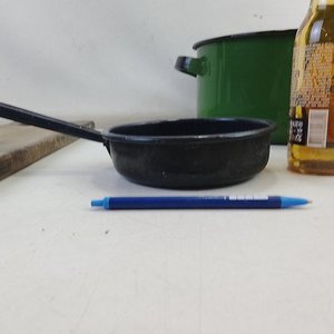 Set de 5 Piezas: Tablas de Madera y Cacerolas Enlozado Verde y Negro - imagen 11