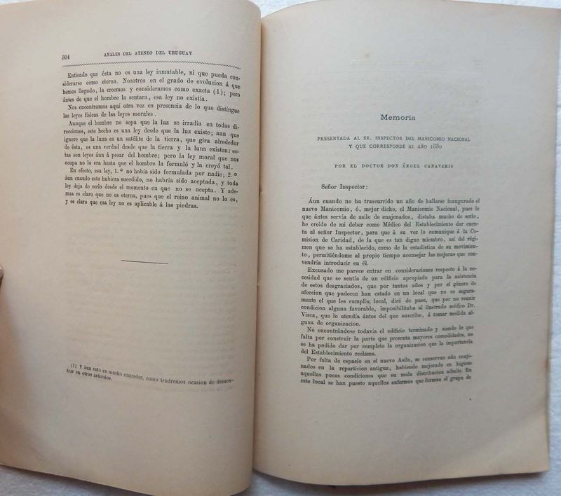 Revista Anales Del Ateneo Del Uruguay, Publicación Mensual de 1881 - imagen 5