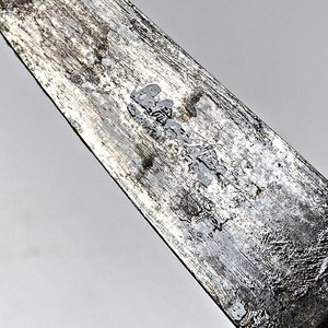 Cuchillo Criollo con Vaina y Cabo de Plata y Oro - imagen 4