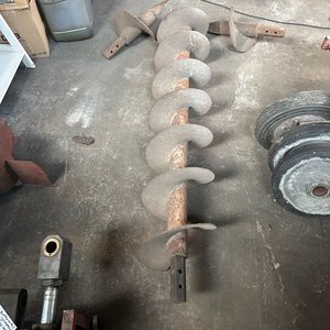 Gran mecha pocera de hierro con 2 punteros enganche para tractor - imagen 8