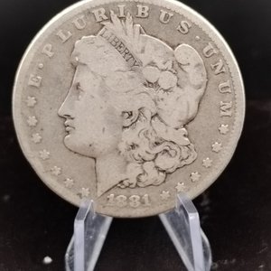 Moneda Dólar Morgan USA 1881 "S" - imagen 5