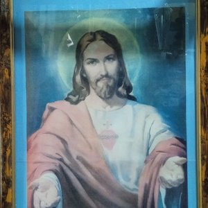 Lote siguiente: lámina religiosa