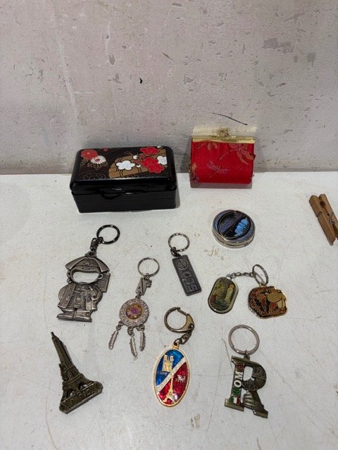 Lote de Llaveros Coleccionables con Diseños Variados