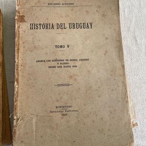 Obras Históricas del Uruguay de Eduardo Acevedo, Tomos I y V, y El Codificador - imagen 4