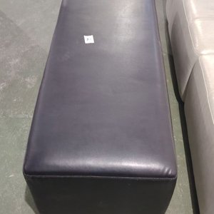 Puff Rectangular Negro para Pie de Cama o Asiento - imagen 5