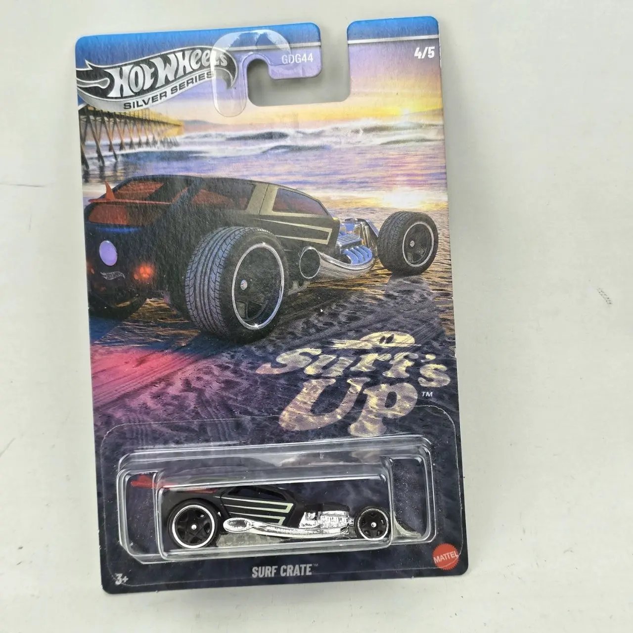 Hot Wheels "Surf Crate" Edición Silver Series