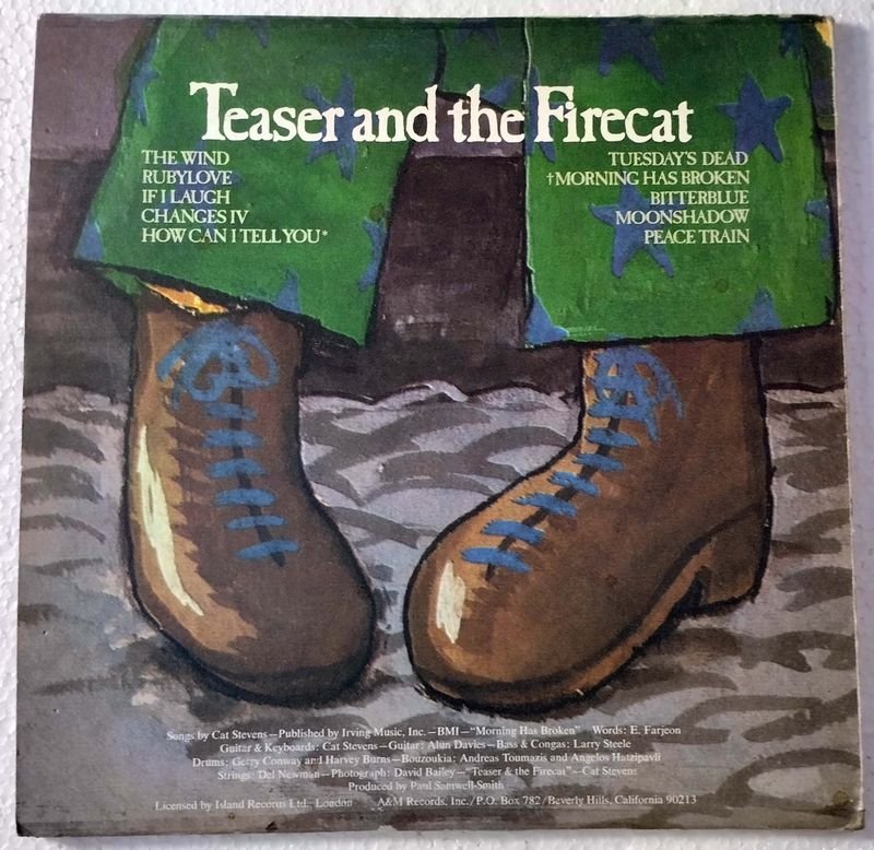 Cat Stevens: Teaser and the Firecat LP Importado USA, 1971 - imagen 2