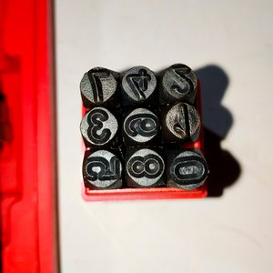 Juego de Compresímetro y Números para Estampar - imagen 4