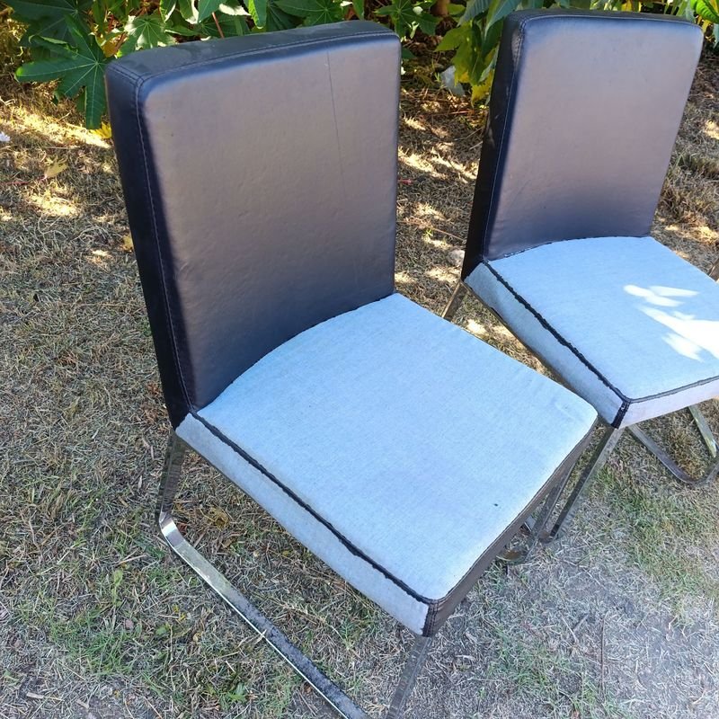 Sillas de Oficina con Patas Cromadas - imagen 3