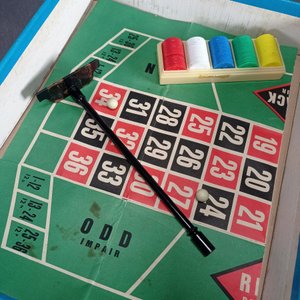 Juego de Ruleta Completo con Caja Original - imagen 5