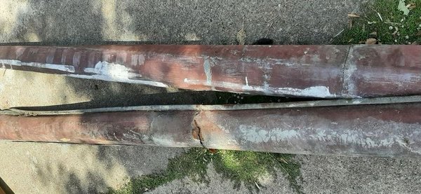Canalones de chapa y media cañas para venta - imagen 2