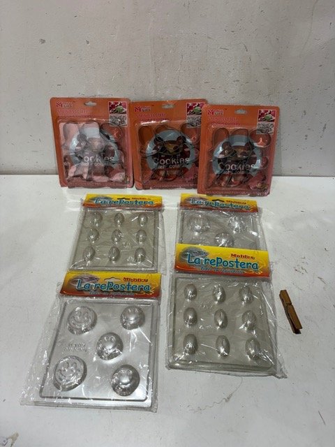 Moldes para Bombones y Cortantes de Galletas