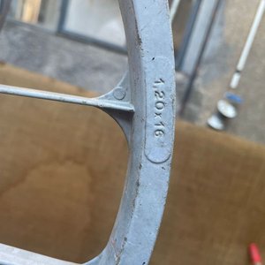 Bicicleta Antigua Top de Niño para Restaurar con Dos Juegos de Ruedas - imagen 5