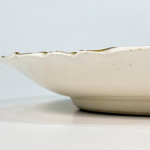 Plato de Porcelana Francesa Haviland Limoges con Guarda Dorada - imagen 3
