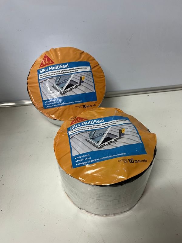 Rollo de Membrana Autoadhesiva Sika Multiseal 10m x 10cm - imagen 1