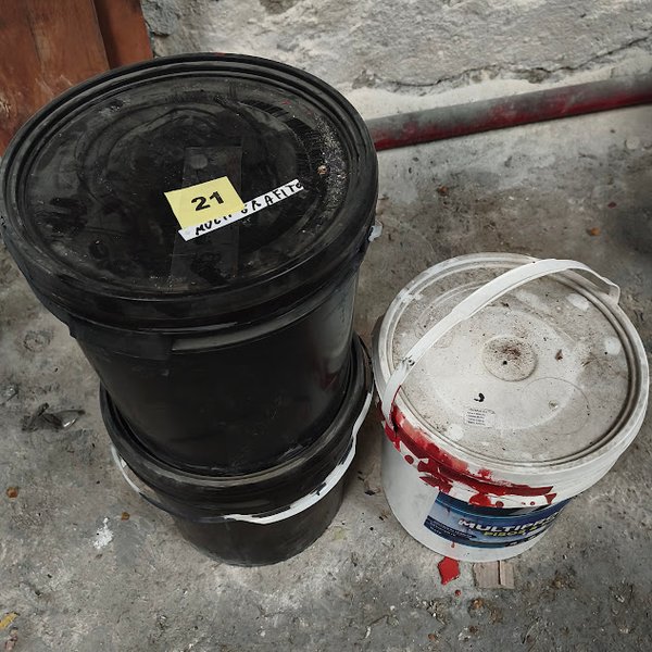 3 Baldes de Pintura Multipropósito para Pisos y Paredes - imagen 1