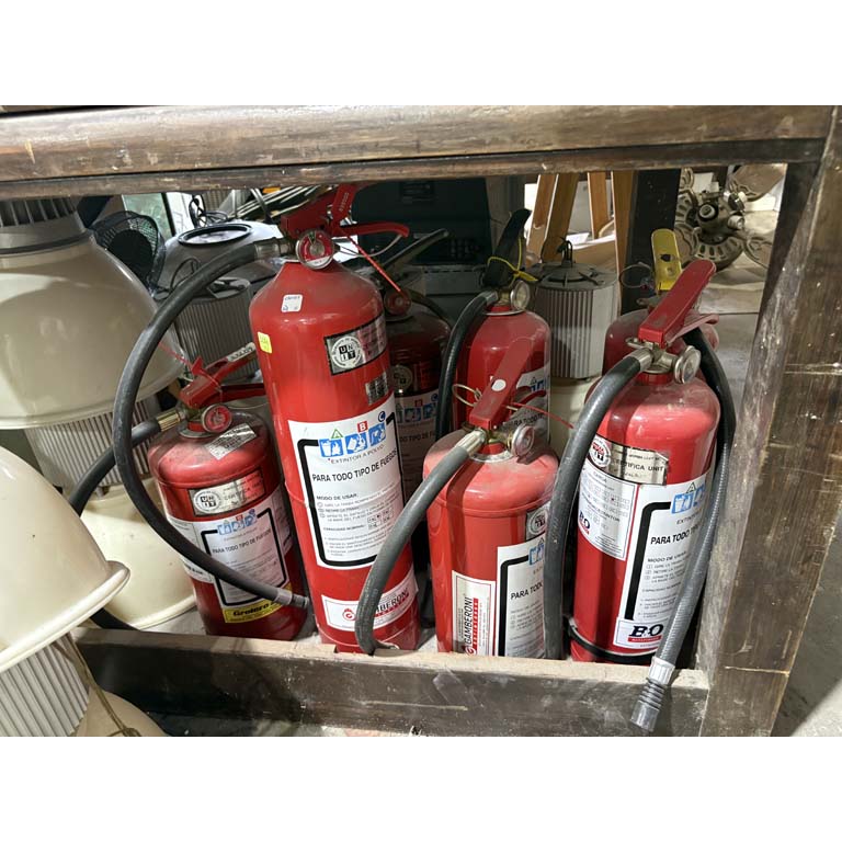 Lote siguiente: Extintores de incendio para venta