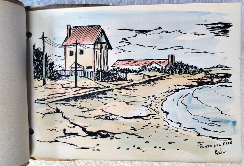 Álbum de ilustraciones de Punta del Este, 1940 - imagen 5
