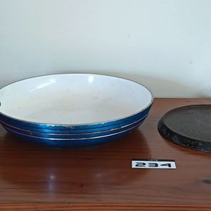 Lote siguiente: Sartén de Cerámica Azul Universal Royal y Panquequera