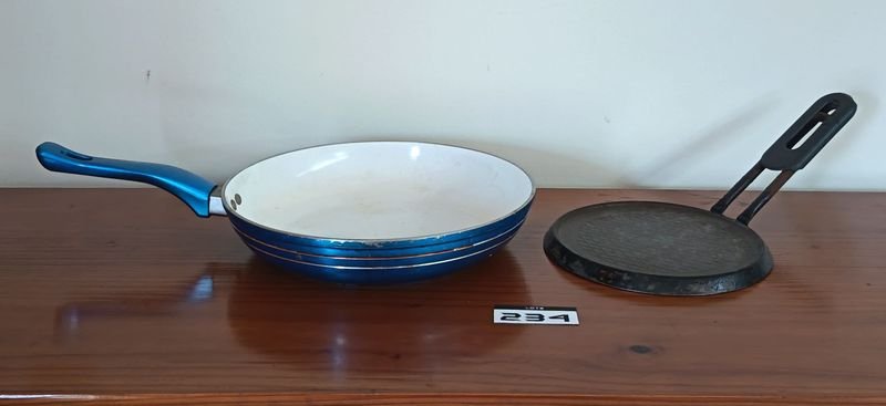 Sartén de Cerámica Azul Universal Royal y Panquequera