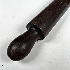 Palote de Amasar Antiguo de Madera Caoba - 76 cm - imagen 3